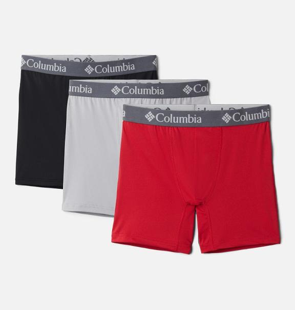 Columbia Poly Stretch Underwear Red For Men's NZ59612 New Zealand